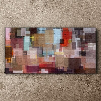 Foto auf leinwand Abstraktes Mosaik der Farben
