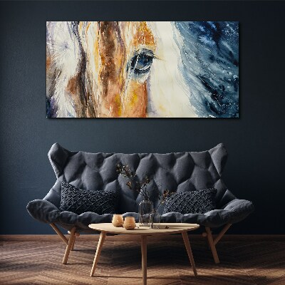Foto leinwand Abstraktes Tierpferd