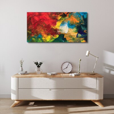 Foto auf leinwand Buntes Chaos