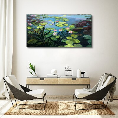 Foto auf leinwand Seerosen