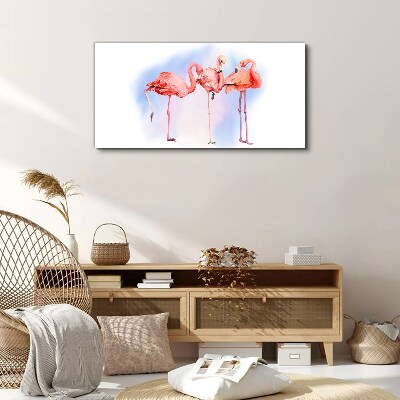 Foto auf leinwand Tiere Vögel Flamingos