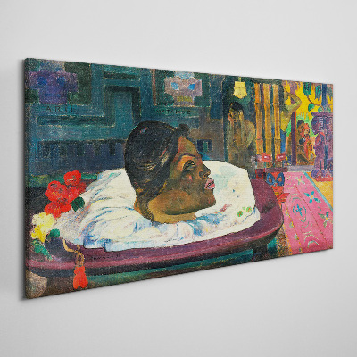 Foto auf leinwand Porträt in Pastellfarben