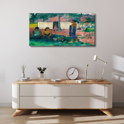 Bild auf leinwand Entspannen Sie in einem tropischen Garten