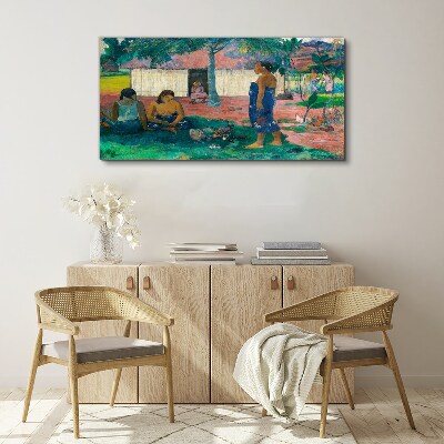 Bild auf leinwand Entspannen Sie in einem tropischen Garten