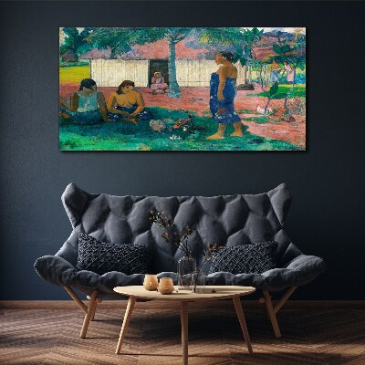 Bild auf leinwand Entspannen Sie in einem tropischen Garten