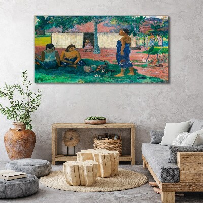 Bild auf leinwand Entspannen Sie in einem tropischen Garten