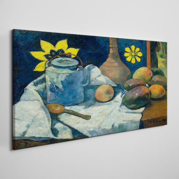 Bild auf leinwand Stillleben mit Blumen