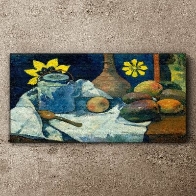 Bild auf leinwand Stillleben mit Blumen