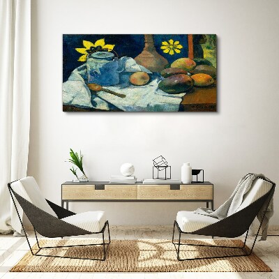 Bild auf leinwand Stillleben mit Blumen
