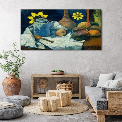 Bild auf leinwand Stillleben mit Blumen