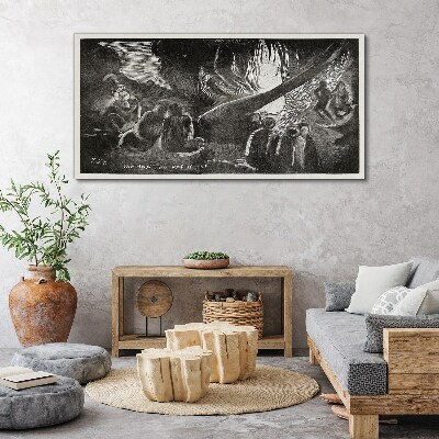 Bild auf leinwand Verloren im Dunkeln
