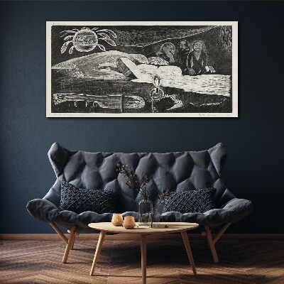 Foto auf leinwand Te Po - Ralph Hotere