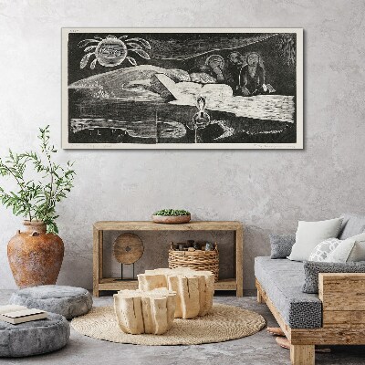 Foto auf leinwand Te Po - Ralph Hotere