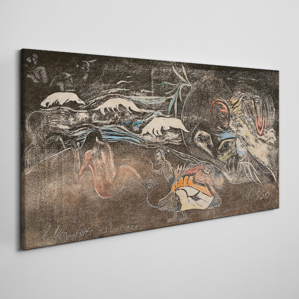 Bild auf leinwand Der Fluss des Lebens und der Transformation