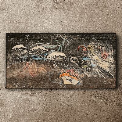Bild auf leinwand Der Fluss des Lebens und der Transformation