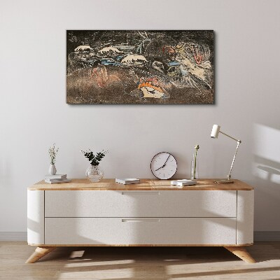 Bild auf leinwand Der Fluss des Lebens und der Transformation
