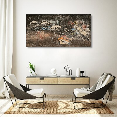 Bild auf leinwand Der Fluss des Lebens und der Transformation