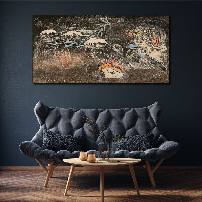 Bild auf leinwand Der Fluss des Lebens und der Transformation