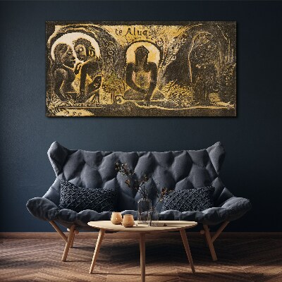 Foto auf leinwand Te Atua Gods Gauguin