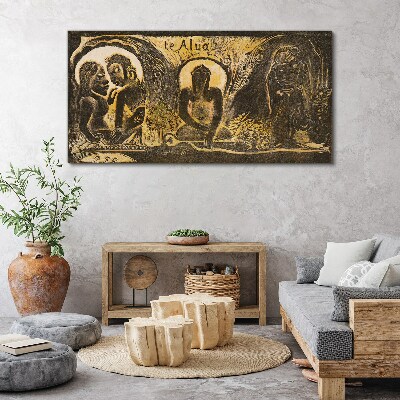 Foto auf leinwand Te Atua Gods Gauguin