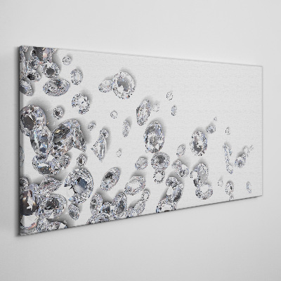 Bild auf leinwand Edelsteine und Diamanten