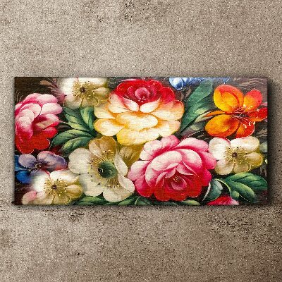 Wandbild Blumen