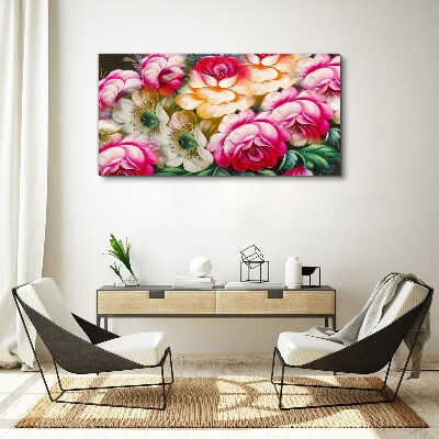 Foto auf leinwand Blumen