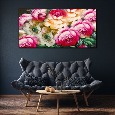 Foto auf leinwand Blumen