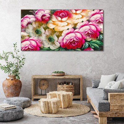 Foto auf leinwand Blumen