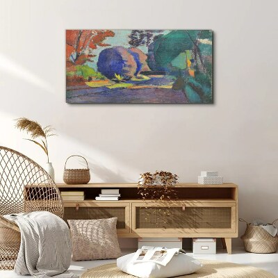 Bild auf leinwand Jardin du Luxembourg Henri Matisse