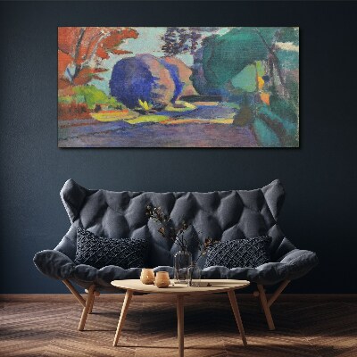 Bild auf leinwand Jardin du Luxembourg Henri Matisse