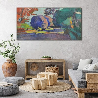 Bild auf leinwand Jardin du Luxembourg Henri Matisse