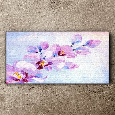 Foto auf leinwand Ein floraler Traum in Pastelltönen