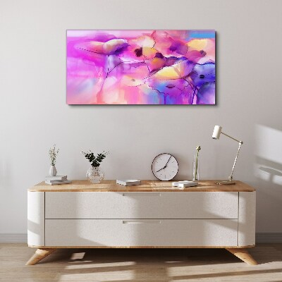Foto auf leinwand Blumenträume in Rosatönen