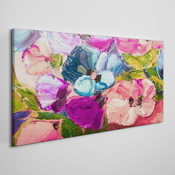 Foto auf leinwand Ein florales Farbenmeer