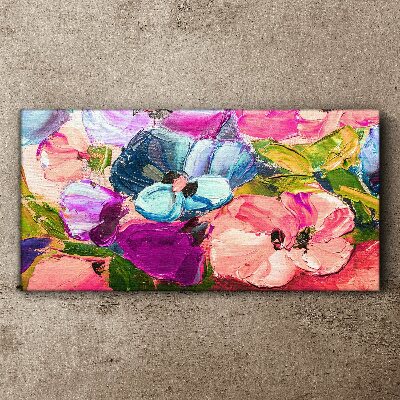 Foto auf leinwand Ein florales Farbenmeer