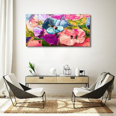 Foto auf leinwand Ein florales Farbenmeer