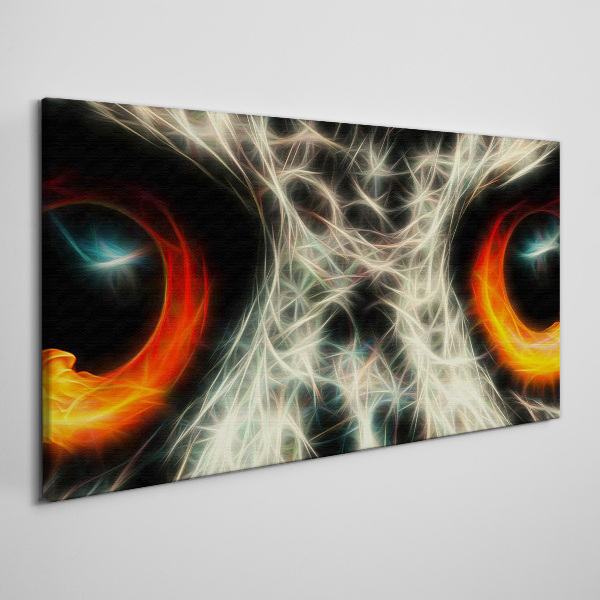 Bild auf leinwand Augen aus Feuer und Geheimnis