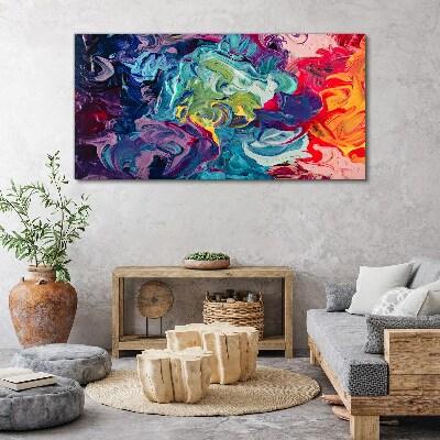Foto auf leinwand Ein bunter Wirbelwind der Gefühle