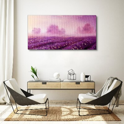 Foto auf leinwand Kunst abstrakte Blumen