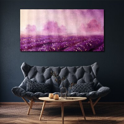 Foto auf leinwand Kunst abstrakte Blumen