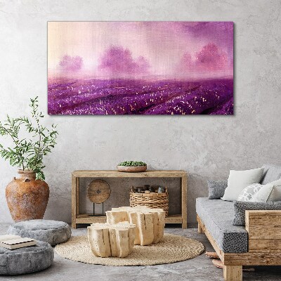 Foto auf leinwand Kunst abstrakte Blumen