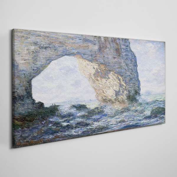 Foto auf leinwand Der Manneporte Monet