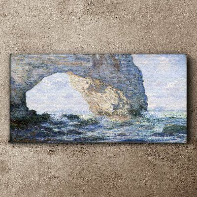 Foto auf leinwand Der Manneporte Monet