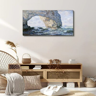 Foto auf leinwand Der Manneporte Monet