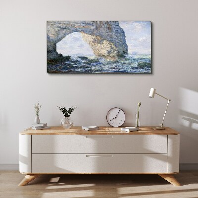 Foto auf leinwand Der Manneporte Monet
