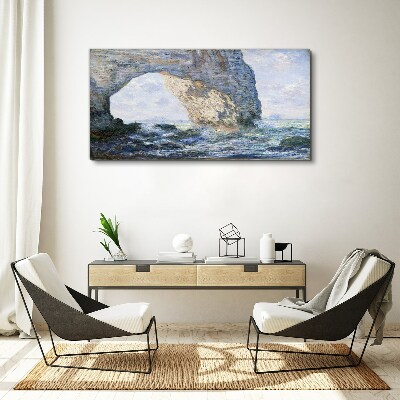 Foto auf leinwand Der Manneporte Monet