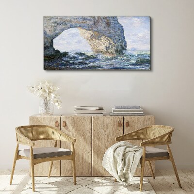 Foto auf leinwand Der Manneporte Monet