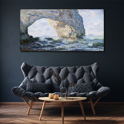Foto auf leinwand Der Manneporte Monet