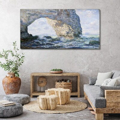 Foto auf leinwand Der Manneporte Monet